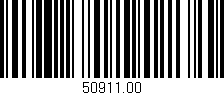 Código de barras (EAN, GTIN, SKU, ISBN): '50911.00'