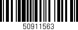 Código de barras (EAN, GTIN, SKU, ISBN): '50911563'