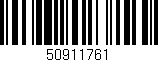 Código de barras (EAN, GTIN, SKU, ISBN): '50911761'
