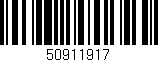 Código de barras (EAN, GTIN, SKU, ISBN): '50911917'
