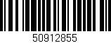 Código de barras (EAN, GTIN, SKU, ISBN): '50912855'