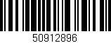 Código de barras (EAN, GTIN, SKU, ISBN): '50912896'