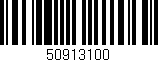 Código de barras (EAN, GTIN, SKU, ISBN): '50913100'