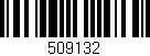 Código de barras (EAN, GTIN, SKU, ISBN): '509132'