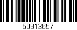 Código de barras (EAN, GTIN, SKU, ISBN): '50913657'