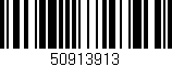 Código de barras (EAN, GTIN, SKU, ISBN): '50913913'