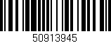 Código de barras (EAN, GTIN, SKU, ISBN): '50913945'