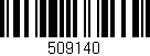 Código de barras (EAN, GTIN, SKU, ISBN): '509140'