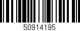 Código de barras (EAN, GTIN, SKU, ISBN): '50914195'