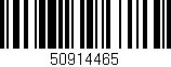 Código de barras (EAN, GTIN, SKU, ISBN): '50914465'