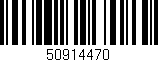 Código de barras (EAN, GTIN, SKU, ISBN): '50914470'