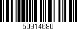 Código de barras (EAN, GTIN, SKU, ISBN): '50914680'