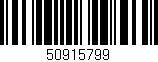 Código de barras (EAN, GTIN, SKU, ISBN): '50915799'