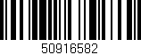 Código de barras (EAN, GTIN, SKU, ISBN): '50916582'