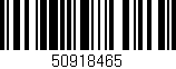 Código de barras (EAN, GTIN, SKU, ISBN): '50918465'