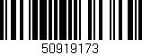 Código de barras (EAN, GTIN, SKU, ISBN): '50919173'