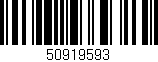 Código de barras (EAN, GTIN, SKU, ISBN): '50919593'