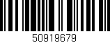 Código de barras (EAN, GTIN, SKU, ISBN): '50919679'