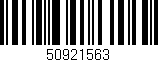 Código de barras (EAN, GTIN, SKU, ISBN): '50921563'