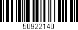 Código de barras (EAN, GTIN, SKU, ISBN): '50922140'