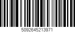 Código de barras (EAN, GTIN, SKU, ISBN): '5092645213971'