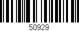 Código de barras (EAN, GTIN, SKU, ISBN): '50929'