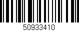 Código de barras (EAN, GTIN, SKU, ISBN): '50933410'