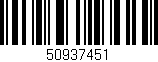 Código de barras (EAN, GTIN, SKU, ISBN): '50937451'