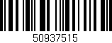 Código de barras (EAN, GTIN, SKU, ISBN): '50937515'
