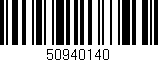 Código de barras (EAN, GTIN, SKU, ISBN): '50940140'