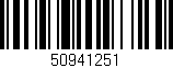 Código de barras (EAN, GTIN, SKU, ISBN): '50941251'