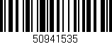 Código de barras (EAN, GTIN, SKU, ISBN): '50941535'
