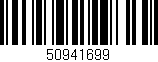 Código de barras (EAN, GTIN, SKU, ISBN): '50941699'