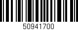 Código de barras (EAN, GTIN, SKU, ISBN): '50941700'