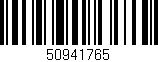 Código de barras (EAN, GTIN, SKU, ISBN): '50941765'