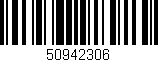 Código de barras (EAN, GTIN, SKU, ISBN): '50942306'