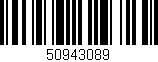 Código de barras (EAN, GTIN, SKU, ISBN): '50943089'