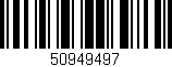 Código de barras (EAN, GTIN, SKU, ISBN): '50949497'