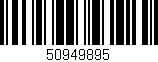 Código de barras (EAN, GTIN, SKU, ISBN): '50949895'