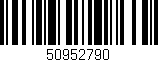 Código de barras (EAN, GTIN, SKU, ISBN): '50952790'