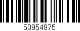 Código de barras (EAN, GTIN, SKU, ISBN): '50954975'