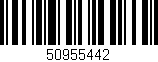 Código de barras (EAN, GTIN, SKU, ISBN): '50955442'