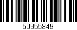 Código de barras (EAN, GTIN, SKU, ISBN): '50955849'