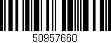 Código de barras (EAN, GTIN, SKU, ISBN): '50957660'