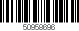 Código de barras (EAN, GTIN, SKU, ISBN): '50958696'