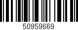 Código de barras (EAN, GTIN, SKU, ISBN): '50959669'