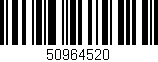 Código de barras (EAN, GTIN, SKU, ISBN): '50964520'