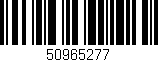 Código de barras (EAN, GTIN, SKU, ISBN): '50965277'