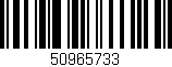 Código de barras (EAN, GTIN, SKU, ISBN): '50965733'