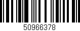 Código de barras (EAN, GTIN, SKU, ISBN): '50966378'